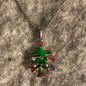 Christmas Tree Necklace